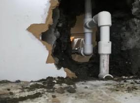 新密厨房下水管道漏水检测